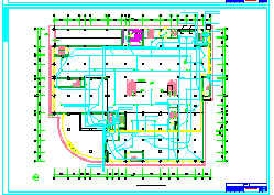 三十层商场电气cad工程施工图纸-图一