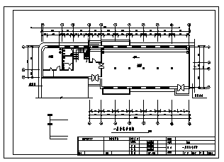某二层带地下室办公楼电气施工cad图(含弱点设计)-图一
