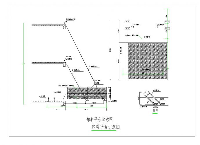建筑工程定型标准化卸料平台_图1