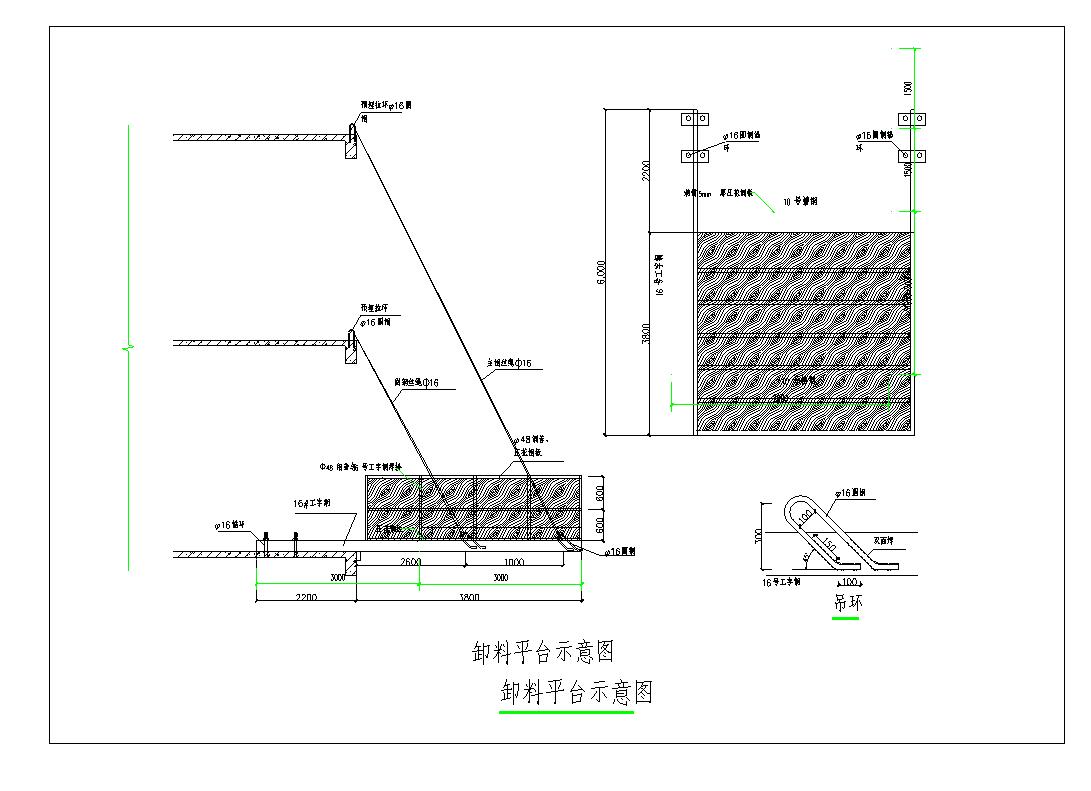 建筑工程定型标准化卸料平台