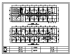 某二层办公楼电气施工cad图(含照明、动力及弱电系统设计)-图二
