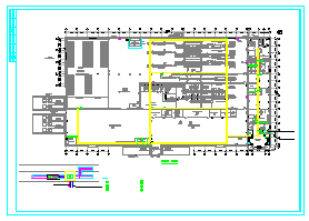 上海某工厂电气施工cad设计图纸_图1