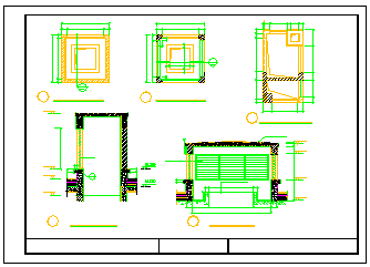 室外屋面建筑节点cad详细装修施工图_图1