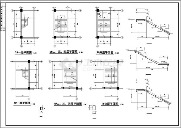 长59.7米 宽16.2米 5层框架公司办公楼结构施工图（设计说明）-图一