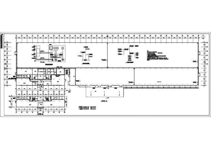 某1.6㎡二层车间、办公楼电气施工图纸_图1