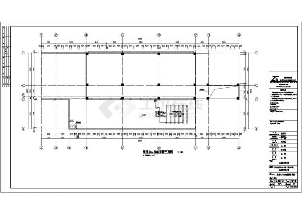遵义市红花岗中学4层教学楼+2层食堂电气系统设计CAD图纸-图一