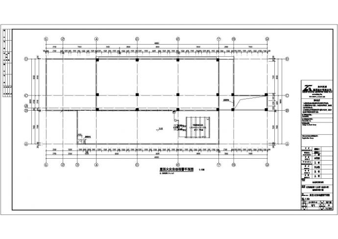 遵义市红花岗中学4层教学楼+2层食堂电气系统设计CAD图纸_图1