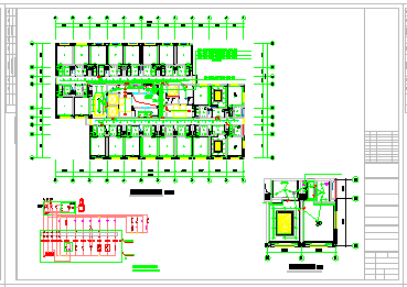 五星宾馆大楼强弱电系统设计施工cad方案图-图二