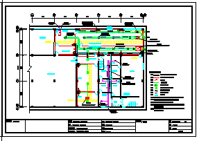 药厂车间净化空调系统施工cad方案图纸_图1