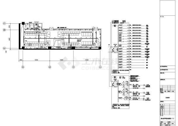 18层大型商业广场五星级酒店全套电气施工图纸（标注明细）-图一