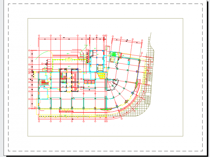 【上海】购物商场空调及防排烟系统设计施工CAD图_图1
