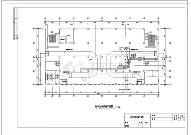 [上海]四层商场空气调节系统设计施工图纸-图二