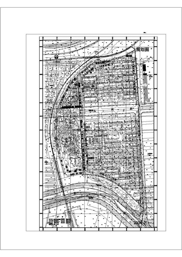 某小区规划图-总平面图.cad-图一