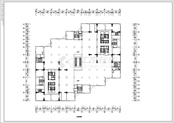 某大型商场建筑设计cad施工图（甲级院设计）-图二