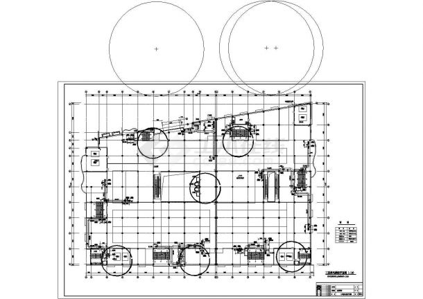 某多层建材商场空调暖通设计cad全套施工图（含设计说明）-图二