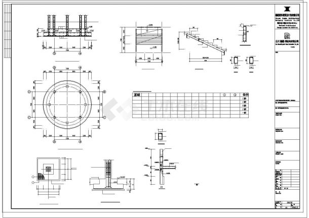 北京观音像结构,建筑的CAD施工图-图一