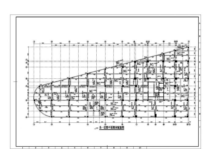 某大厦结施图工程CAD设计图_图1