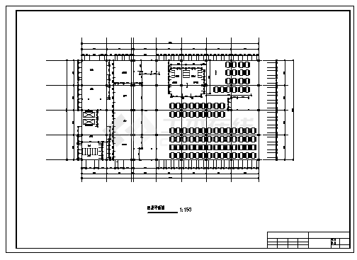 土木工程毕业设计_四套多层食堂资料合集毕业设计(含计算书，建筑图)-图二