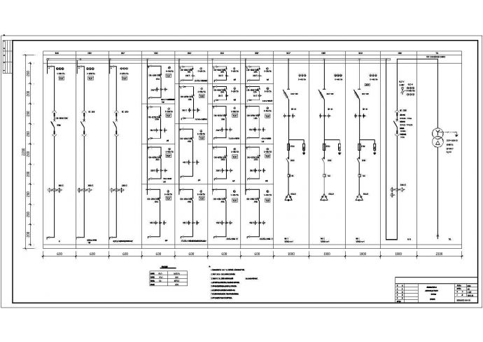 10KV总变配电室工程设计方案图纸_图1
