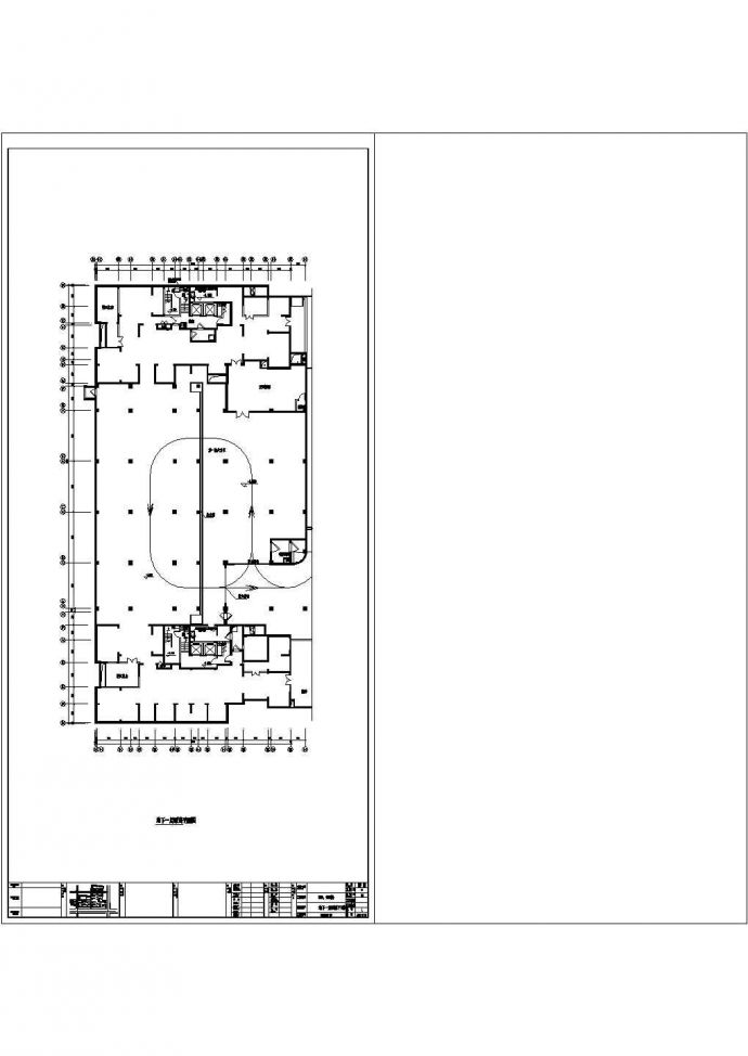 某剪力墙结构高层商住楼采暖通风设计cad全套施工图（含设计说明）_图1