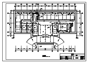 某四层办公楼电气施工cad图(含照明设计)-图一