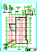 某超市CAD建筑设计施工图纸-图二