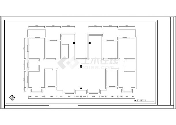  A complete set of construction cad drawings for the decoration design of a hotel - Figure 1