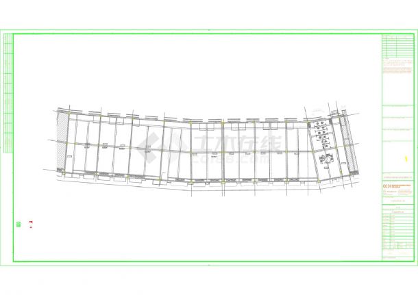 中信水岸城六期 商业B区（一）一层自动喷淋平面图 CAD图-图一