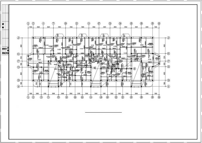 某砌体住宅楼设计CAD结构施工图_图1