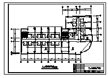 某六层带夹层办公楼电气施工cad图(含弱电设计)-图二