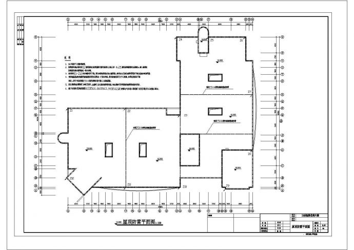 某地区四层砖混结构医院住院楼电气工程设计CAD图（含电气说明及材料表）_图1