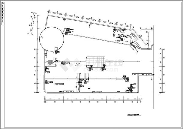 四层大型商场购物中心空调通风排烟系统设计施工图-图二