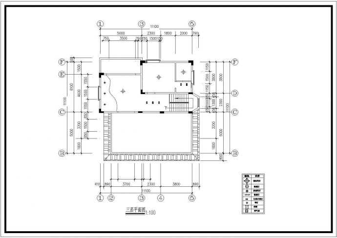 两层别墅室内装修设计方案施工图_图1