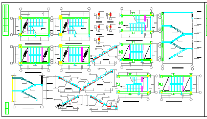 住宅楼底框全套结构cad设计图纸_图1