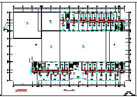 综合楼大型地源热泵系统cad设计图-图二
