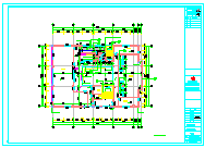 [武汉]两层古典风格框架结构综合性商业cad建筑施工图-图一