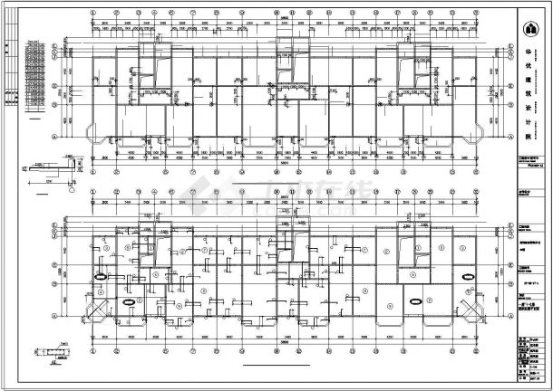 高层混凝土剪力墙住宅楼结构设计施工cad图纸-图一