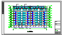 多层住宅楼CAD建筑施工设计全图-图一