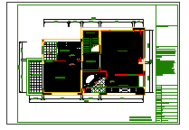 二层别墅建筑装修水电天花地面全套CAD图纸-图二