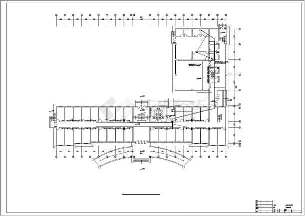 某五层办公楼弱电系统设计施工CAD图-图一