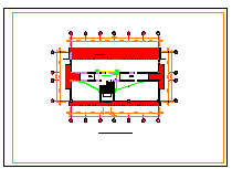 两层小型办公楼电气CAD规划参考图_图1