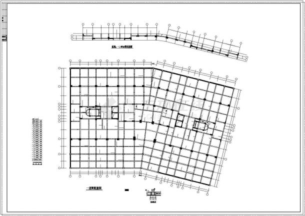 东莞某花园框架结构设计CAD施工图-图一