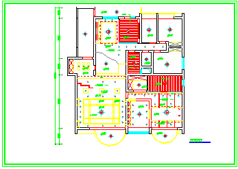 [成都]某住宅楼室内cad装修施工方案图_图1