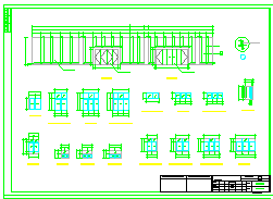[东阳]某十二层病房建筑cad设计施工图纸-图一