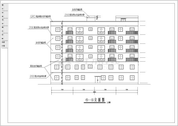 某综合楼建筑结构全套设计图-图二