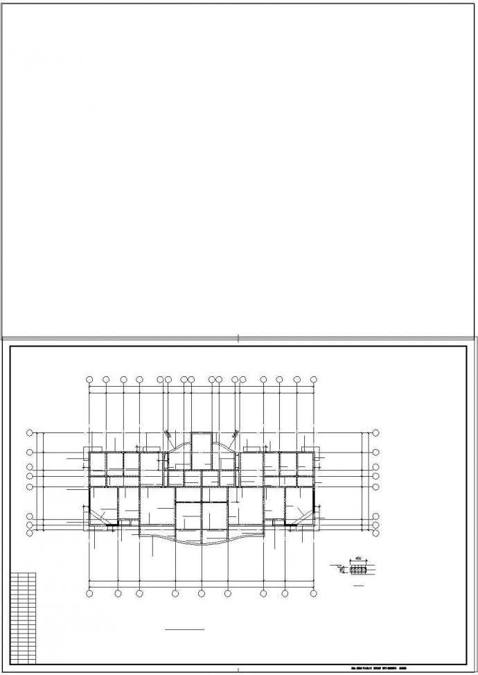 某18层剪力墙住宅楼结构建筑工程cad图纸_图1