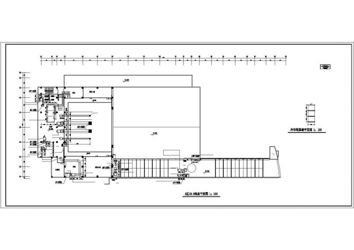 大型商场综合建筑空调及通风排烟系统设计施工图（cad，7张图纸）_图1