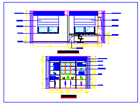 复式住宅装饰设计CAD施工图纸