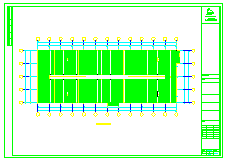 钢结构工厂厂房结构施工设计图-图一
