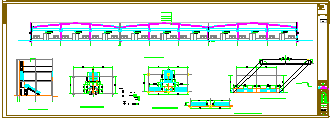 钢结构厂房建筑施工图（含设计说明）-图二